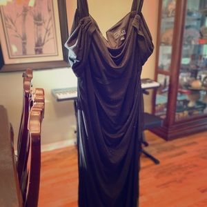 Size 20 black evening gown